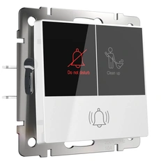 Изображение Кнопка звонка с индикацией для отелей (белый) W1114601