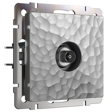 Изображение ТВ-розетка оконечная Hammer (серебряный) W1283006